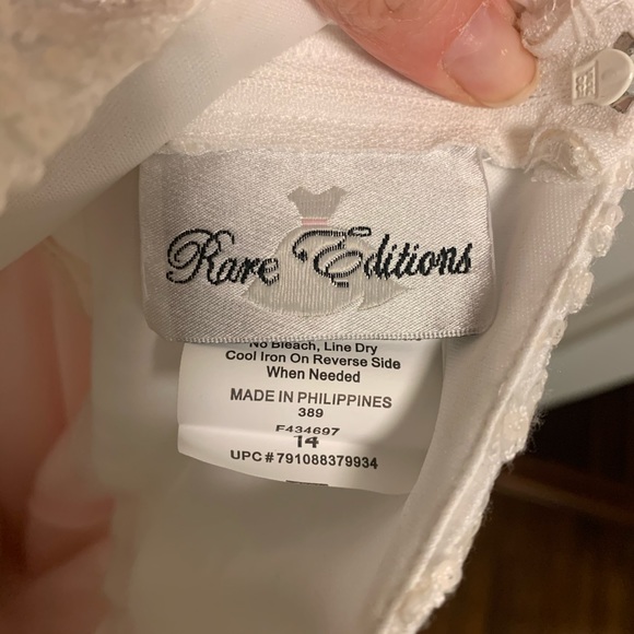 Embroidered Mesh Cascade Dress - Picture 6 of 8